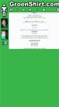 Mobile Screenshot of groenshirt.freetekno.nl